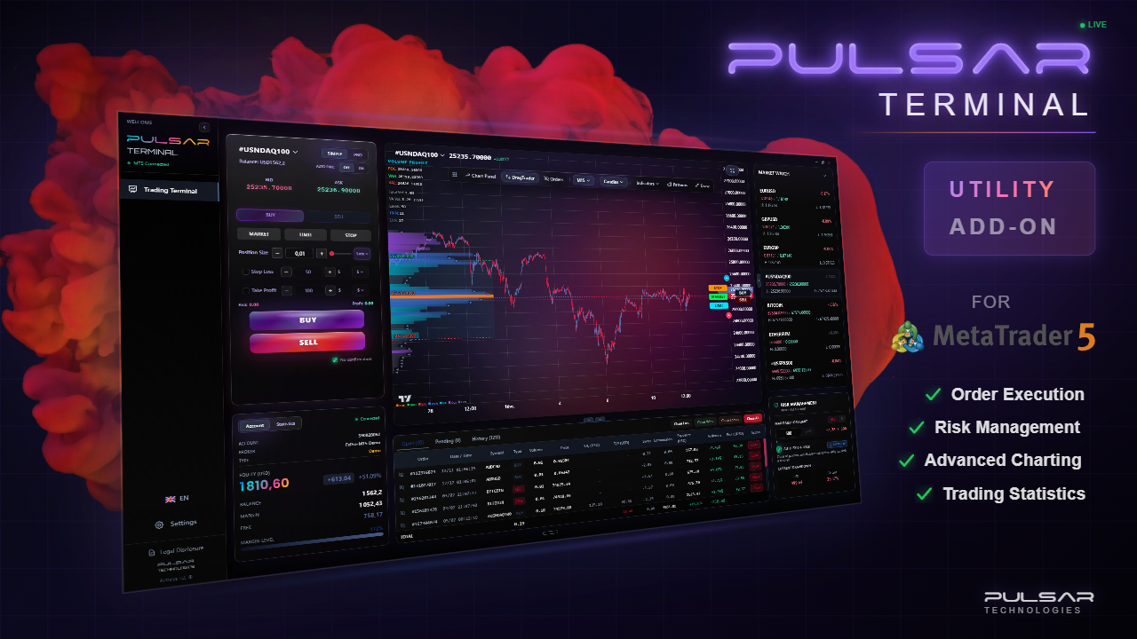 PULSAR Terminal - Independent Trading Platform | Any Data, Any Venue